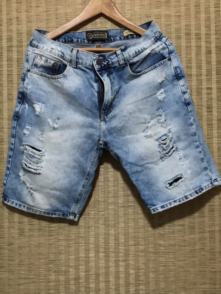 bermudas masculinas rasgadas