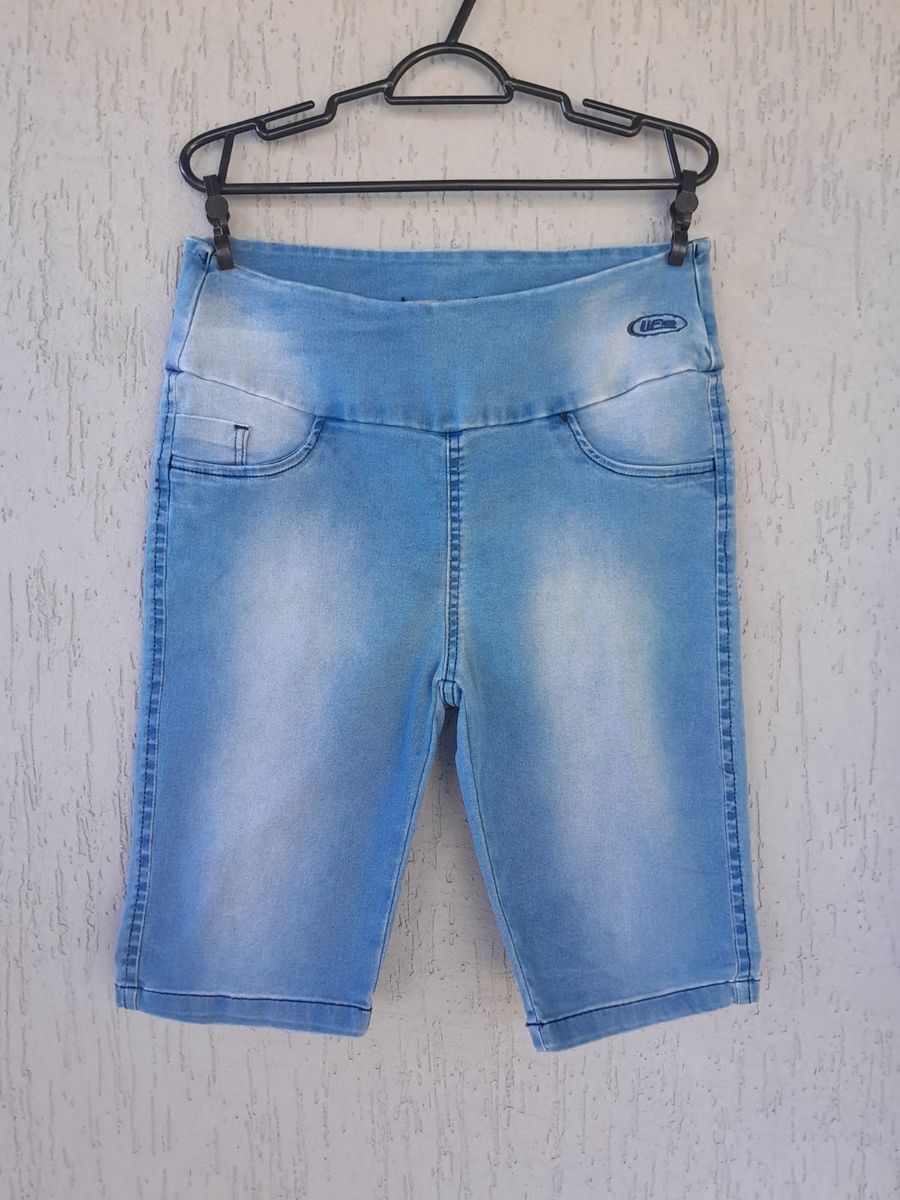 Bermuda jeans best sale feminina com strech