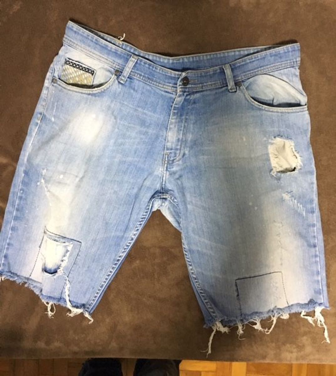 bermuda jeans masculina zara