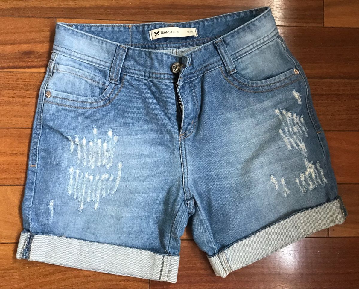 shorts jeans feminino hering