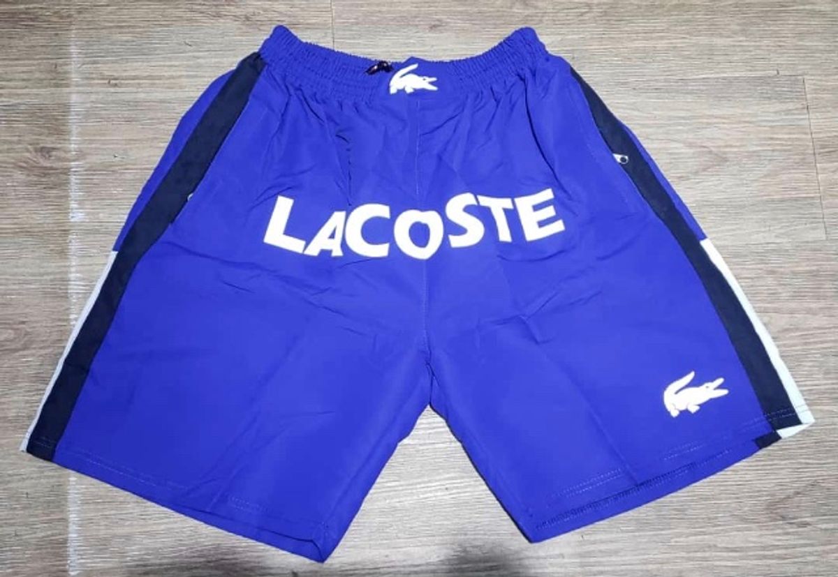 Bermuda Lacoste Masculina Swim Short 2022 Cores Shopee Brasil