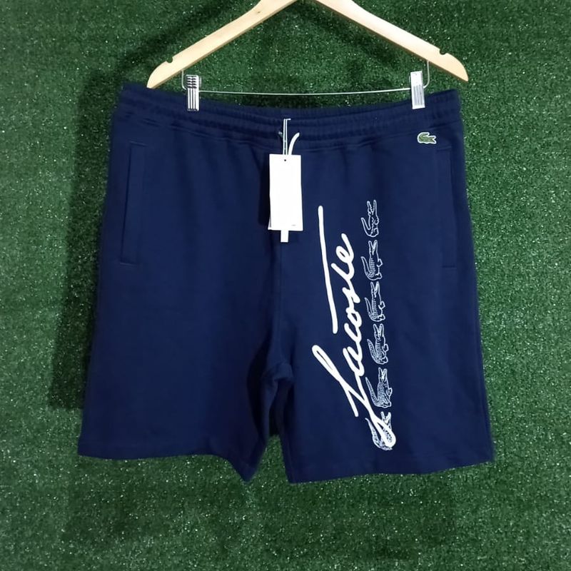 Bermuda Lacoste Moletom Original Masculino Bermuda Masculina