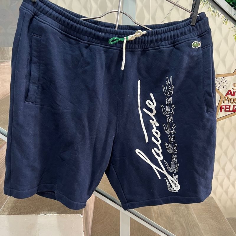Bermuda Lacoste Original Moletom Bermuda Masculina Lacoste Usado