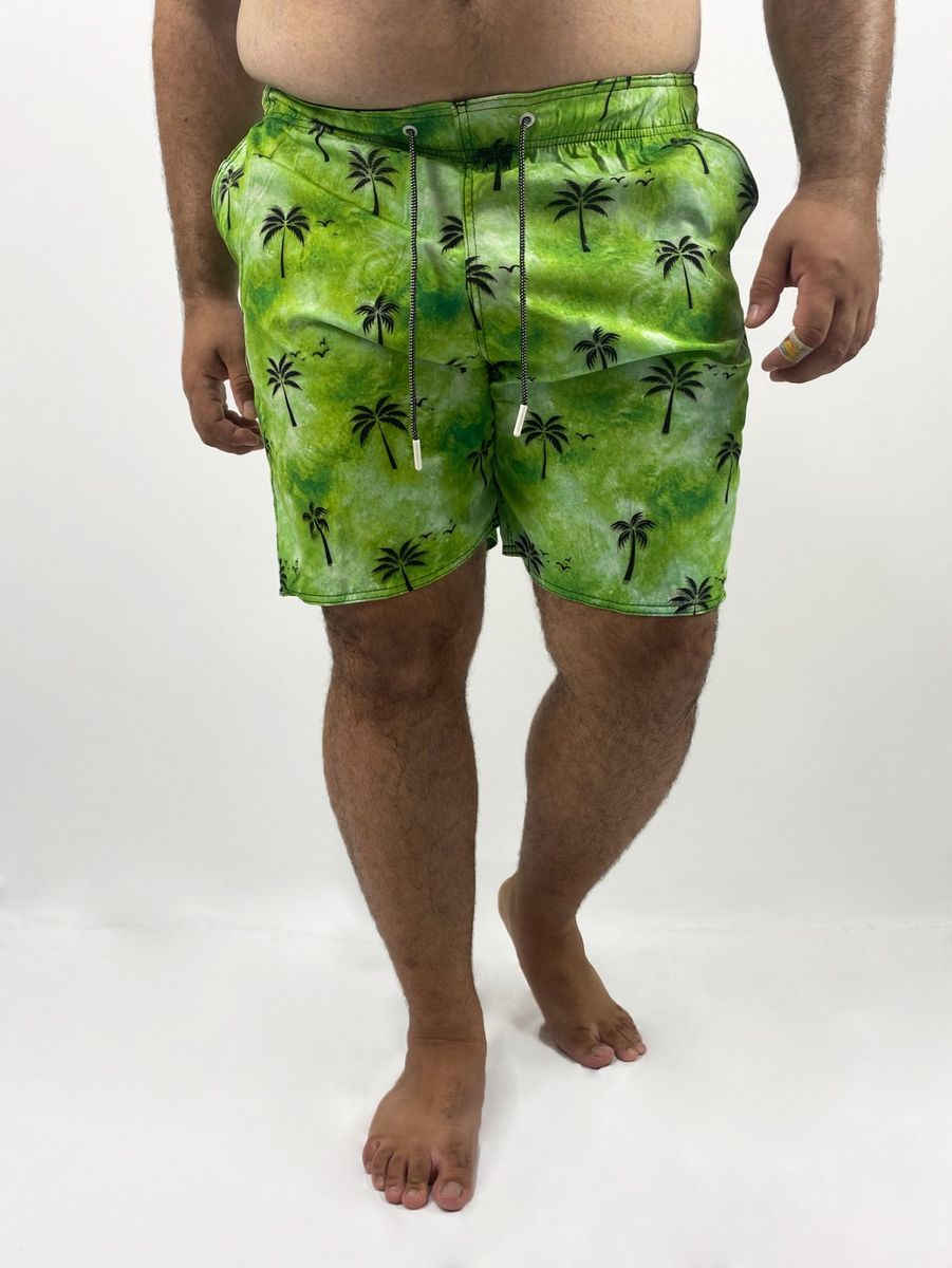 Moda praia masculina plus sales size