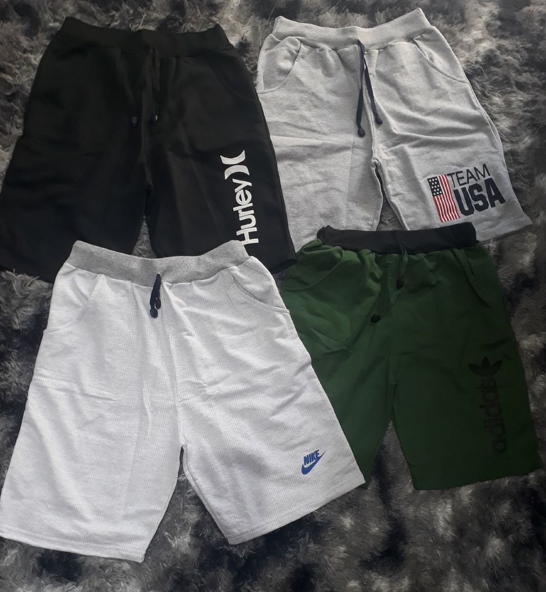 bermuda moletom fitness