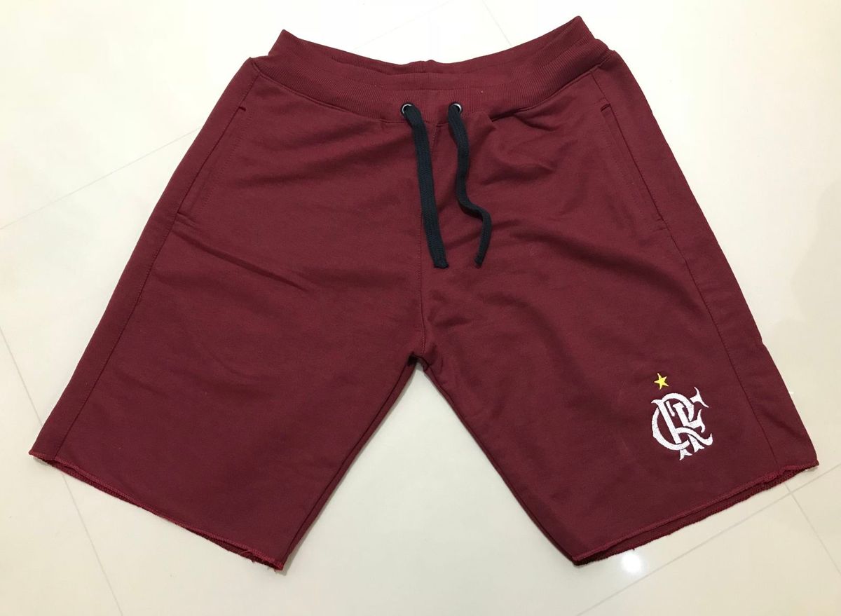 short moletom do flamengo