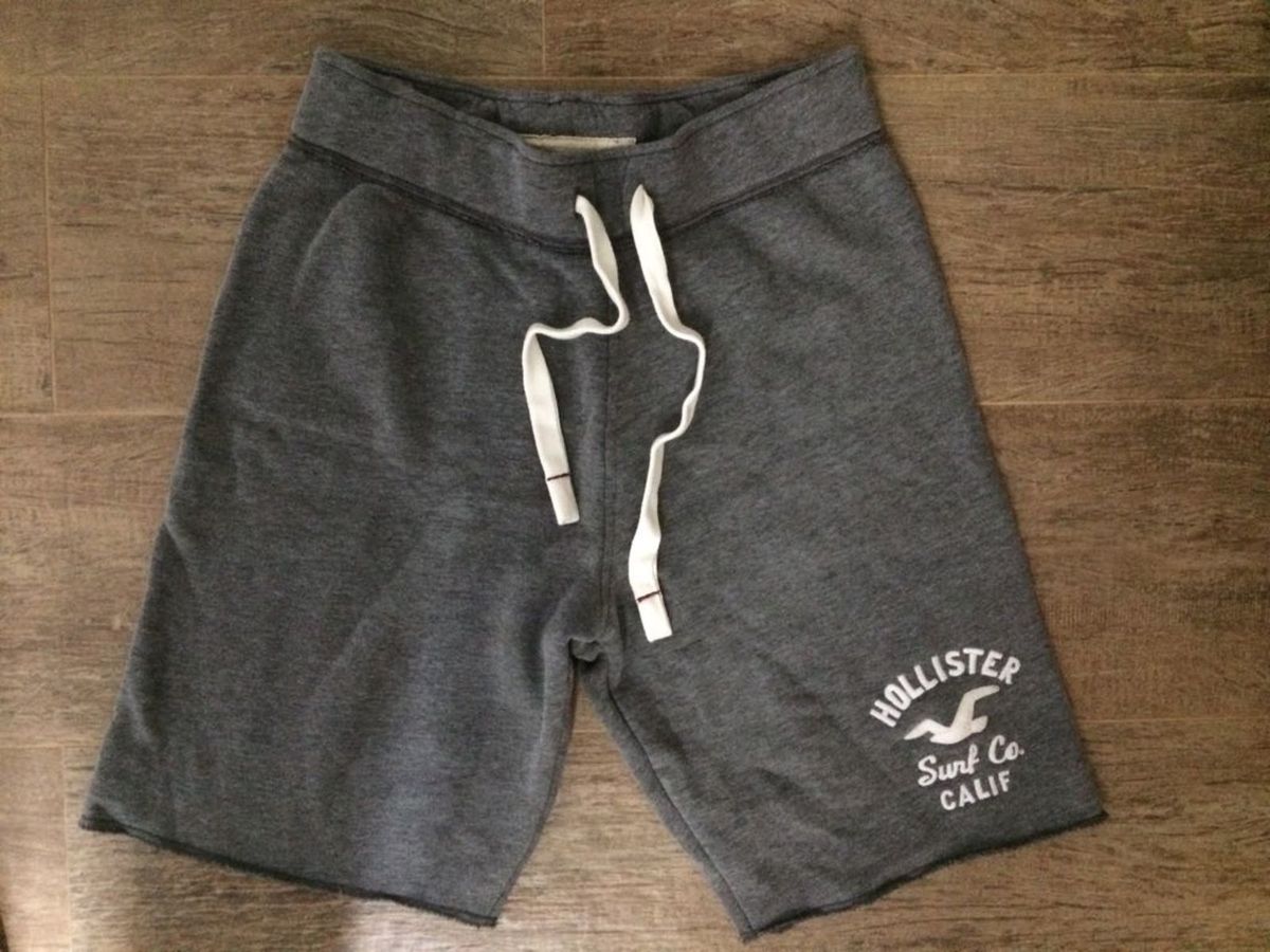 short moletom hollister feminino