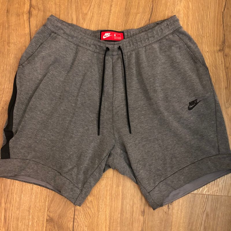 Bermuda Moletom Nike Cinza Bermuda Masculina Nike Usado 53443559