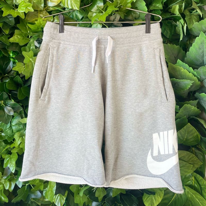 Bermuda nike hot sale moletom cinza