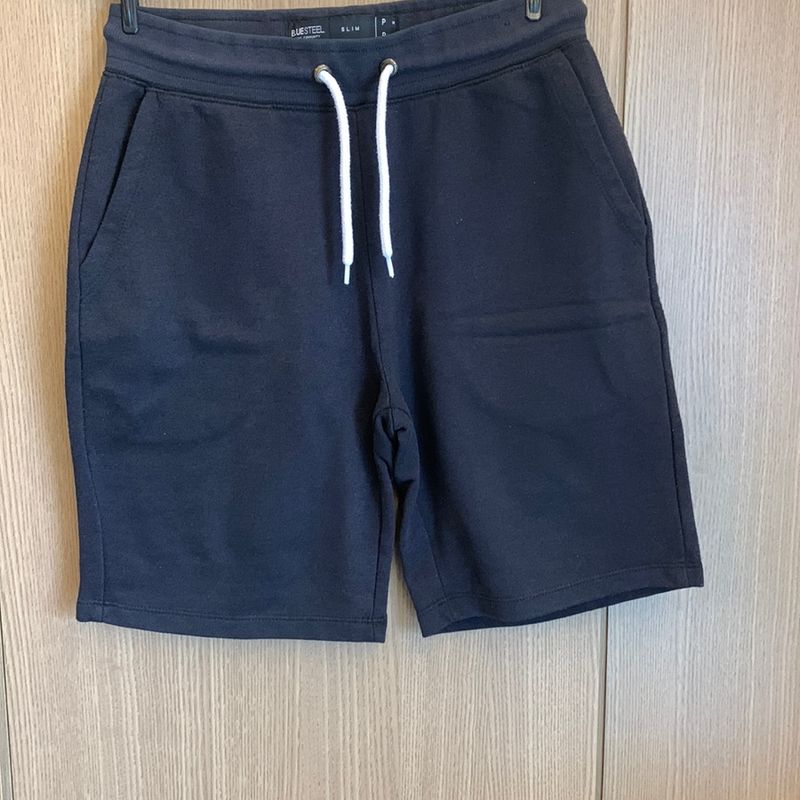Bermuda moletom blue steel cheap