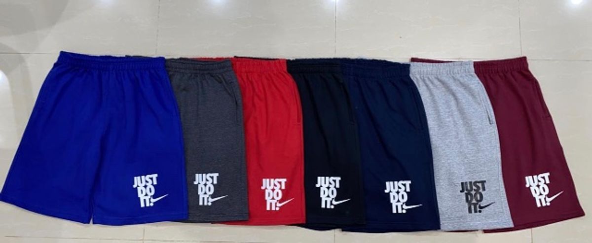 bermuda nike moletom masculino