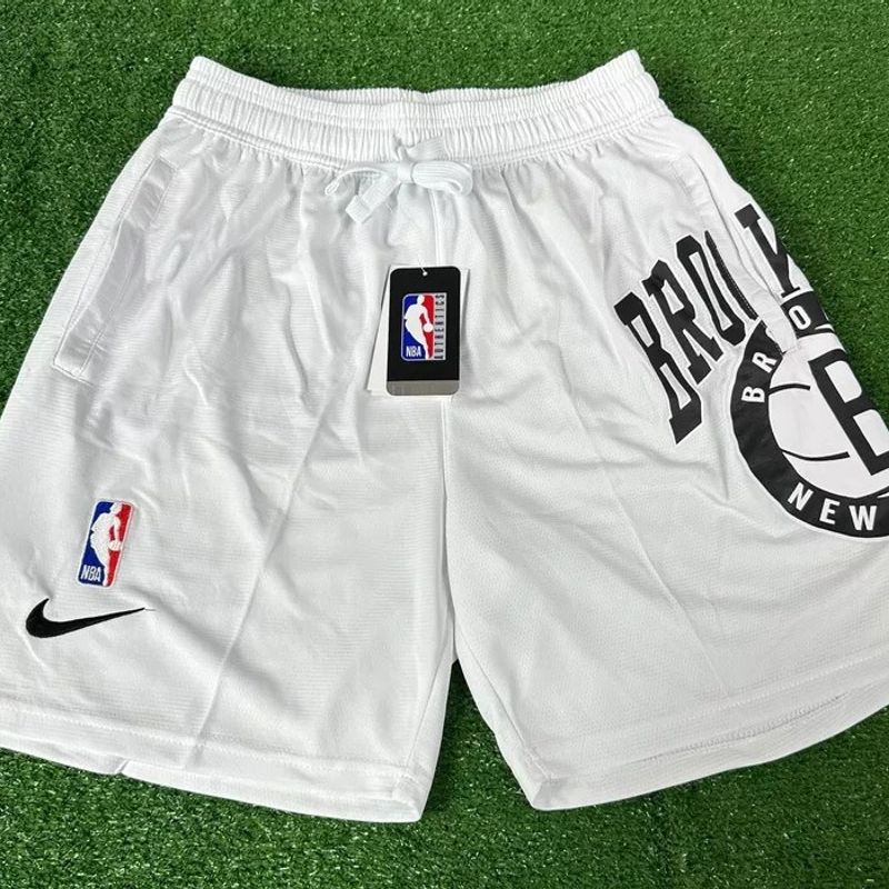 SHORT BASQUETE NBA BROOKLYN NETS NIKE MASCULINA