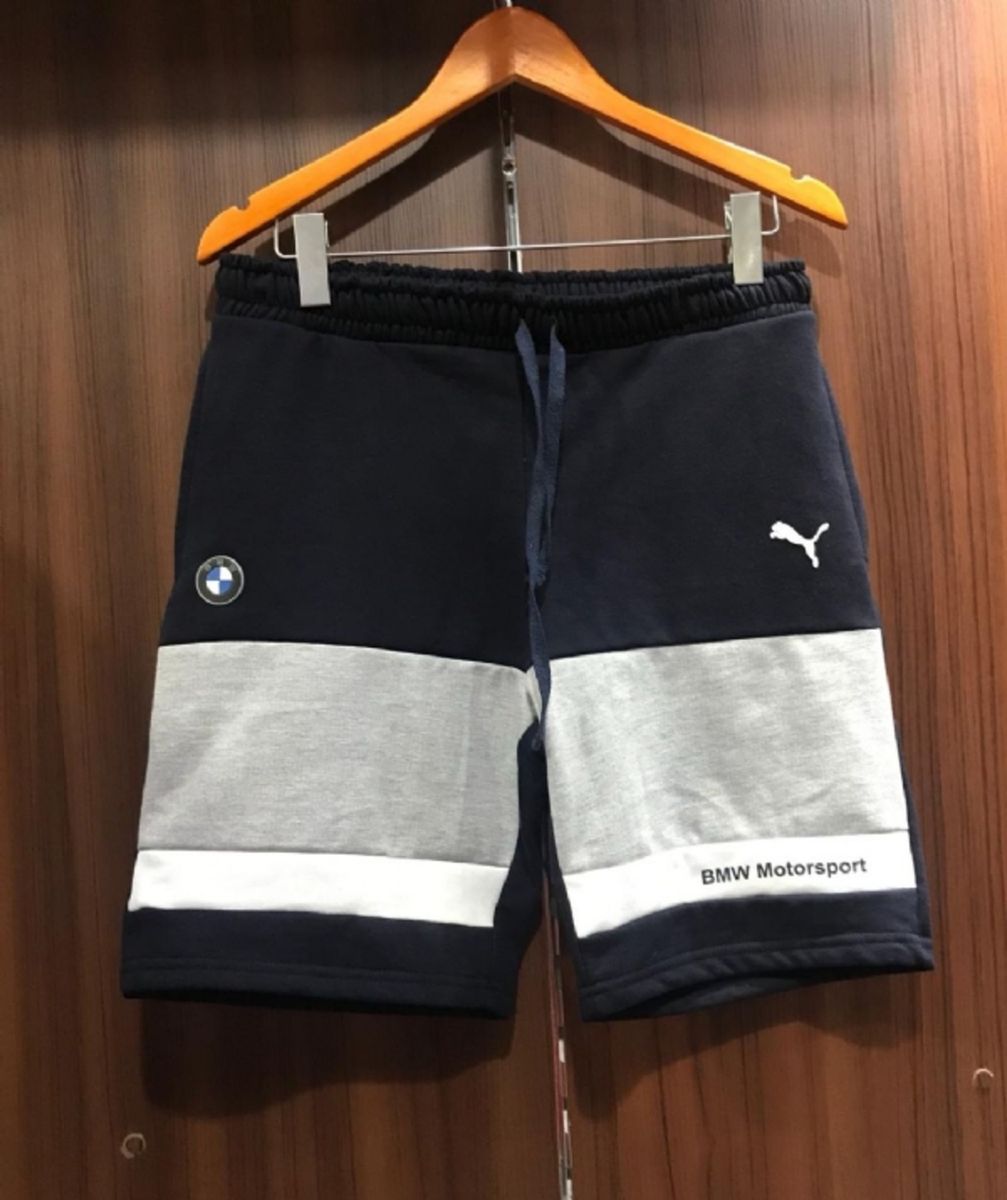 bermudas moletom puma