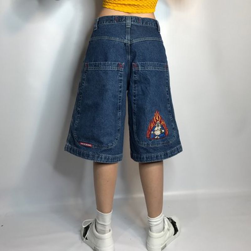 Bermuda jeans skatista cheap
