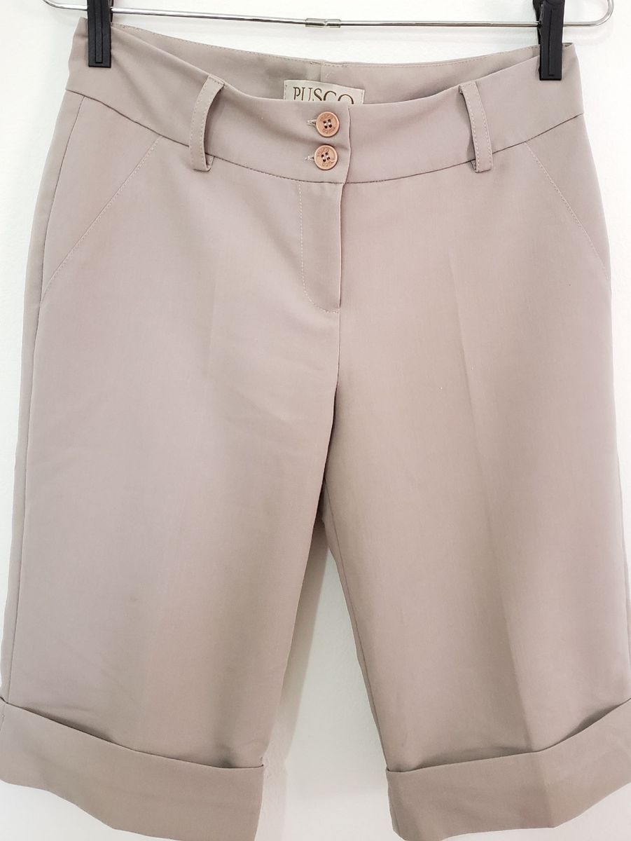 Bermuda Social Feminina Shorts Feminino Pusco Usado 40445699 enjoei