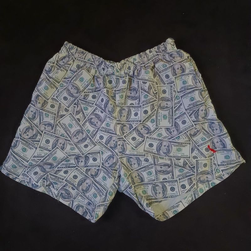 Bermuda Surf Reserva T40 Estampa de Dólar Bermuda Masculina
