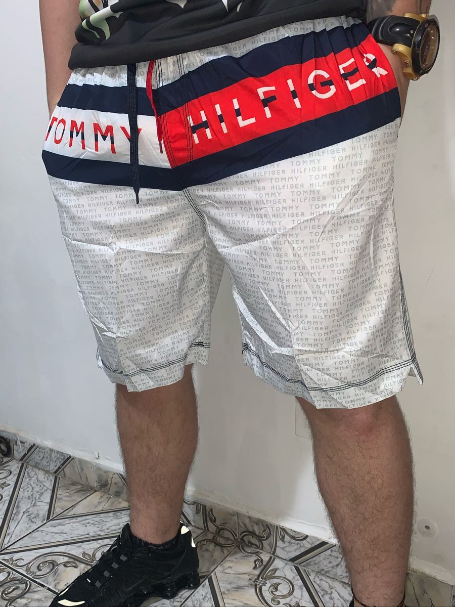 bermuda tommy hilfiger branca