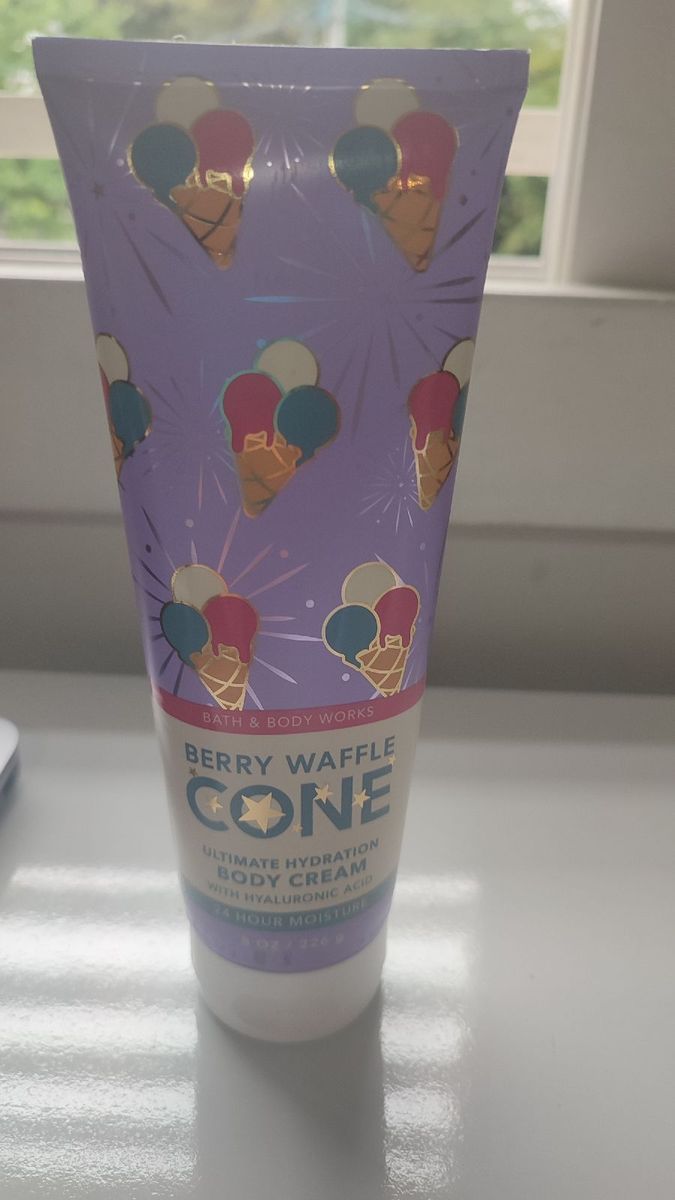 Berry Waffle Cone Bath Ans Body Works Perfume Feminino Bath And Body Works Usado