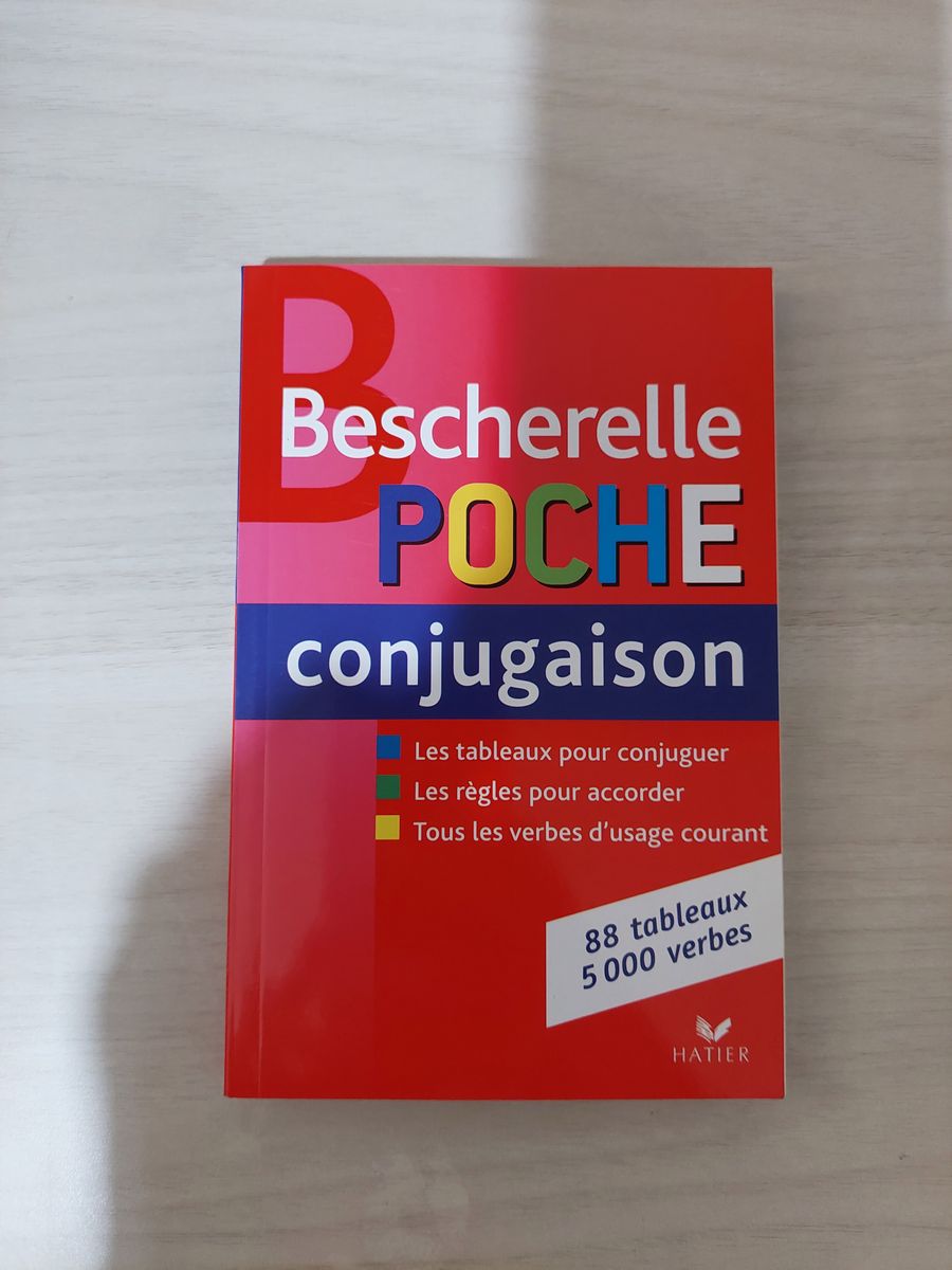 Bescherelle Poche Conjugaison - Livro De Francês | Livro Hatier Usado ...