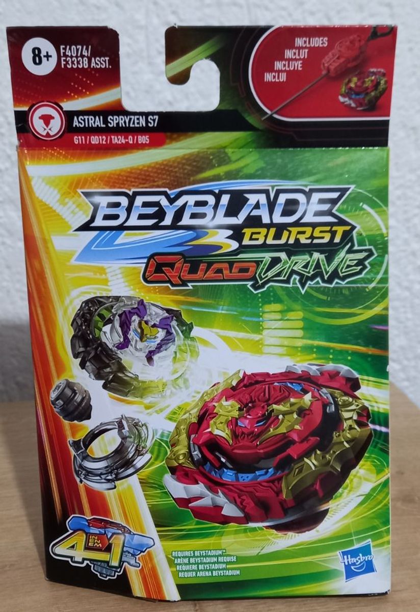 Beyblade Burst QuadDrive Starter Pack Astral Spryzen S7 Règles