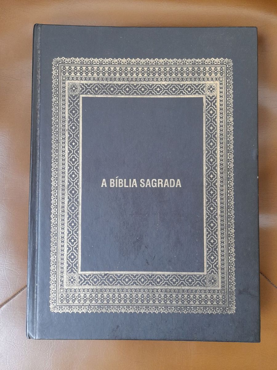 Biblia Rara,antiga Ilustrada,em Excelente Estado de Conservação | Livro ...