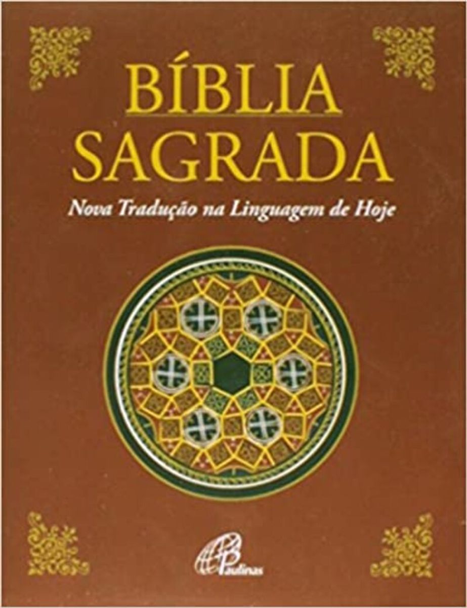Biblia Sagrada Nova Tradução Na Linguagem de Hoje Livro Paulinas Usado 47926534 enjoei