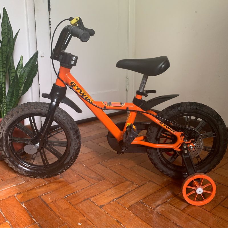 Bicicleta Aro 14 Item Infantil Robot 500 B Twin Usado 72089168