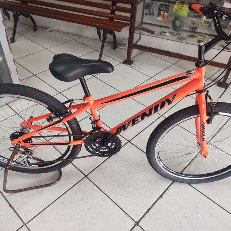 Bicicleta usada aro 24 feminina