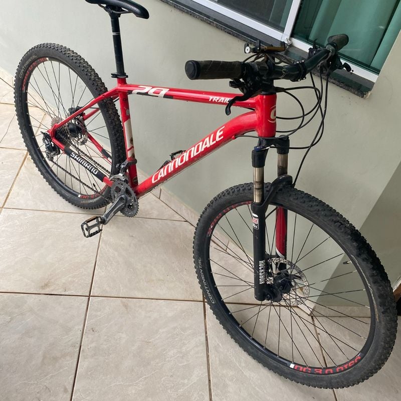 Bicicleta Cannondale Trail 3 2016 Tamanho L Item p Esporte e Outdoor Cannondale Usado 81692197 enjoei