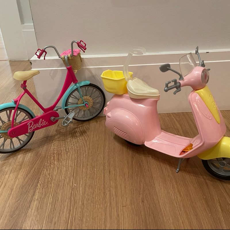 Bicicleta original Barbie acompanhada de boneca e acessórios Viana Do  Castelo (Santa Maria Maior E Monserrate) E Meadela • OLX Portugal