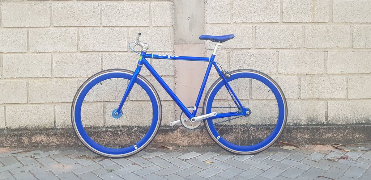 Bicicleta Fixa Color Bike | Item p/ Esporte e Outdoor Color Bike Usado ...
