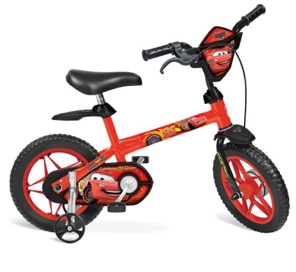 Bicicleta Infantil Aro 12 Bandeirante Carros Disney - Vermelho 66575049 ...
