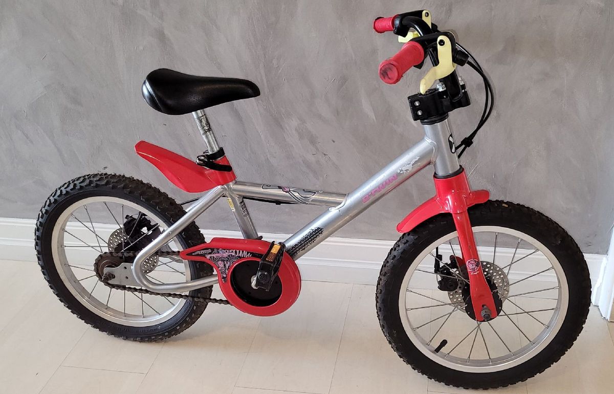 Bicicleta Infantil Aro 16 Monster Truck Brinquedo Btwin Usado