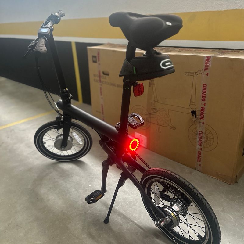 Bicicleta Xiaomi Mi Qicycle Electric Folding Bike Black Produto