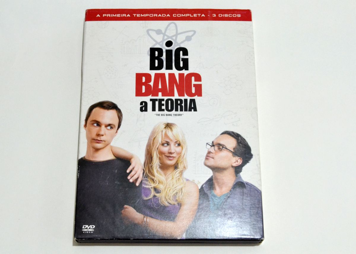 Big Bang a Teoria a Primeira Temporada Completa - 3 Discos Dvd | Item ...