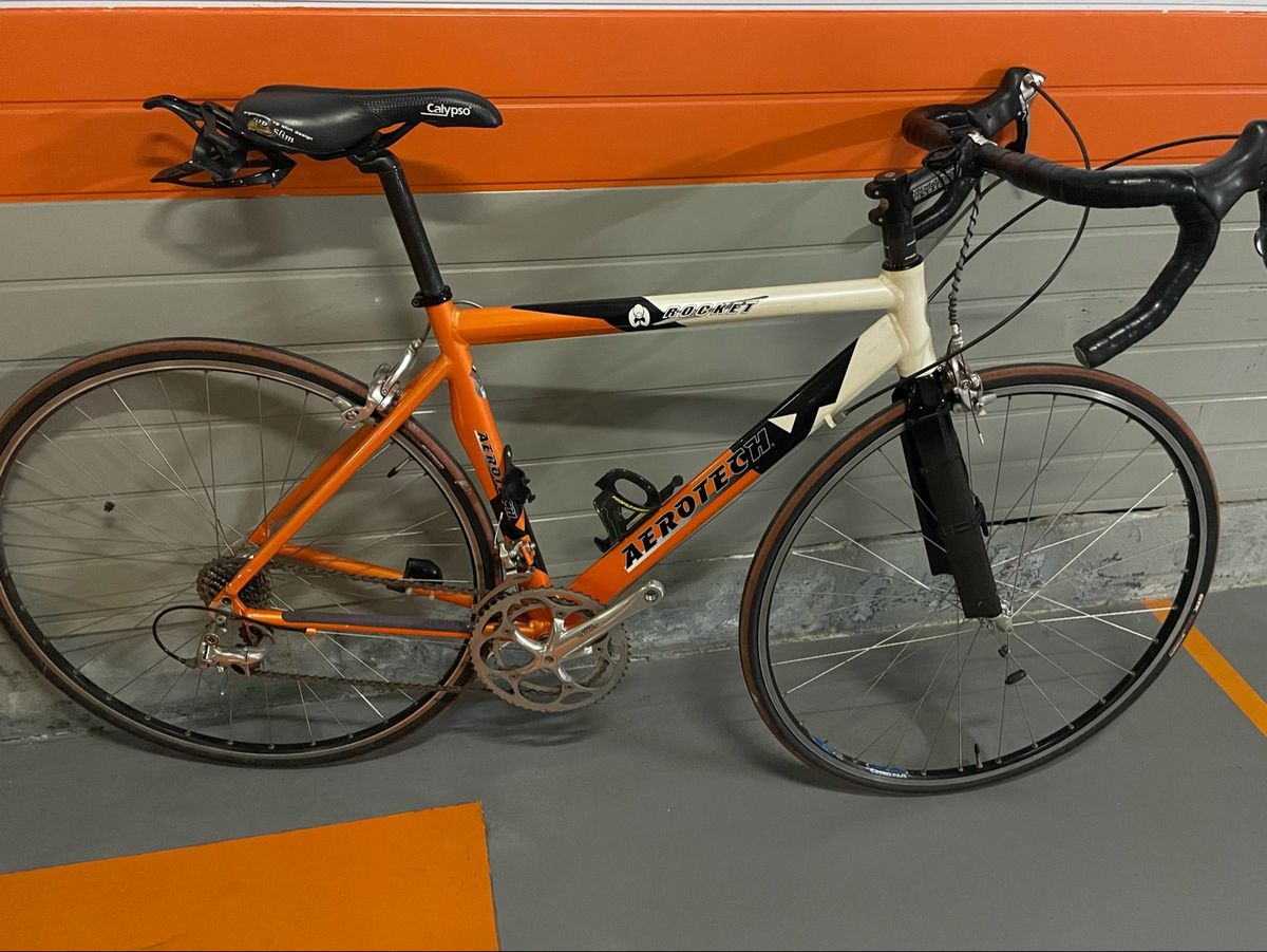 Bike Speed Shimano Ultegra Quadro 49" Roupa Esportiva Masculino Aerotech Shimano Ultegra