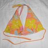 .bikini floral feminino laranja amarelo - tam. g - (promocao moda praia feminina liquidacao - biquinis 