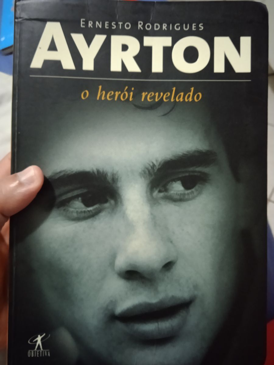 Biografia Ayrton Senna. | Livro Biografia Usado 67798854 | enjoei