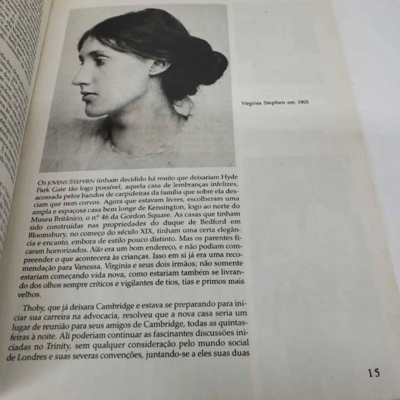 Biografia de Virginia Woolf- Coleção Vidas Literárias