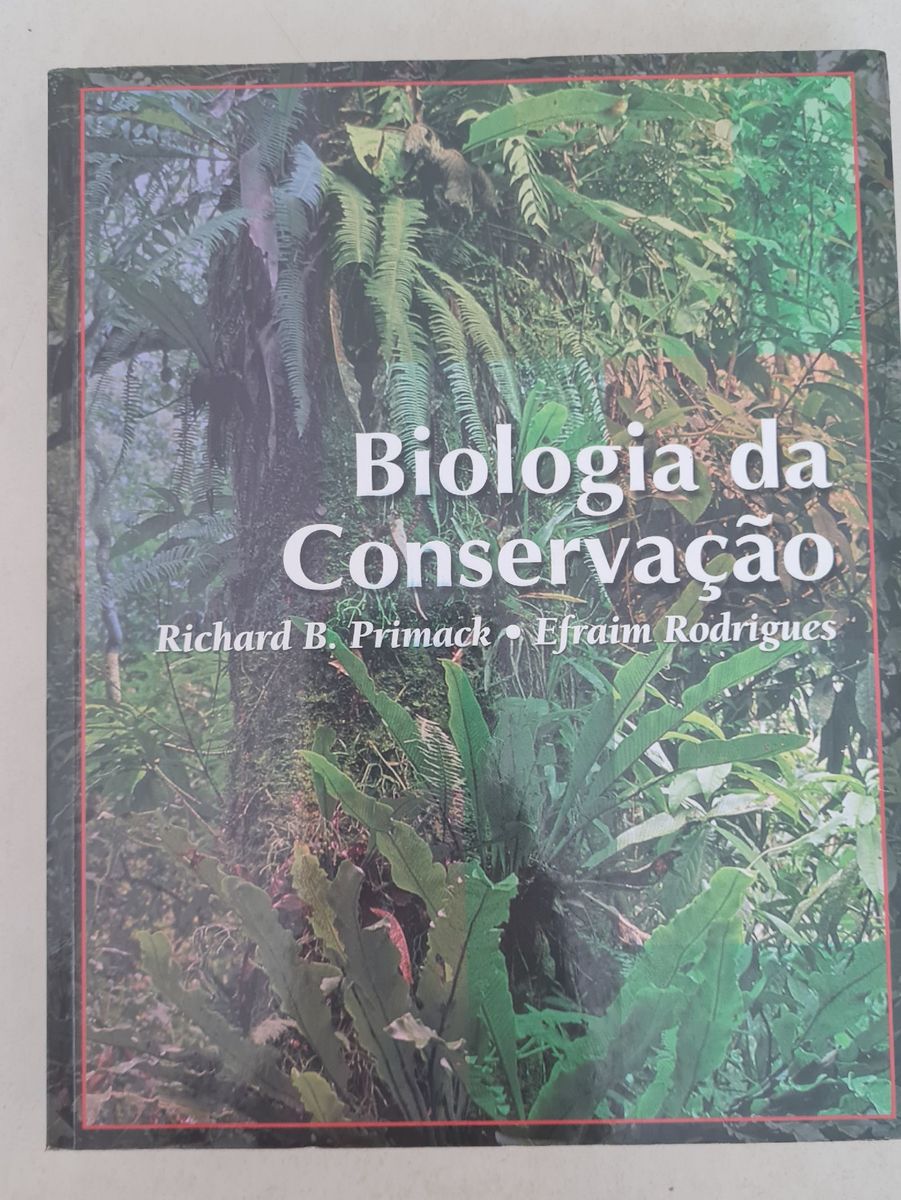 Biologia Da Conservação | Livro Editora Planta Usado 68293709 | Enjoei