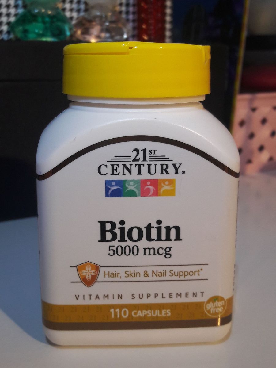 biotina/biotin 5000mcg - outros 21st century
