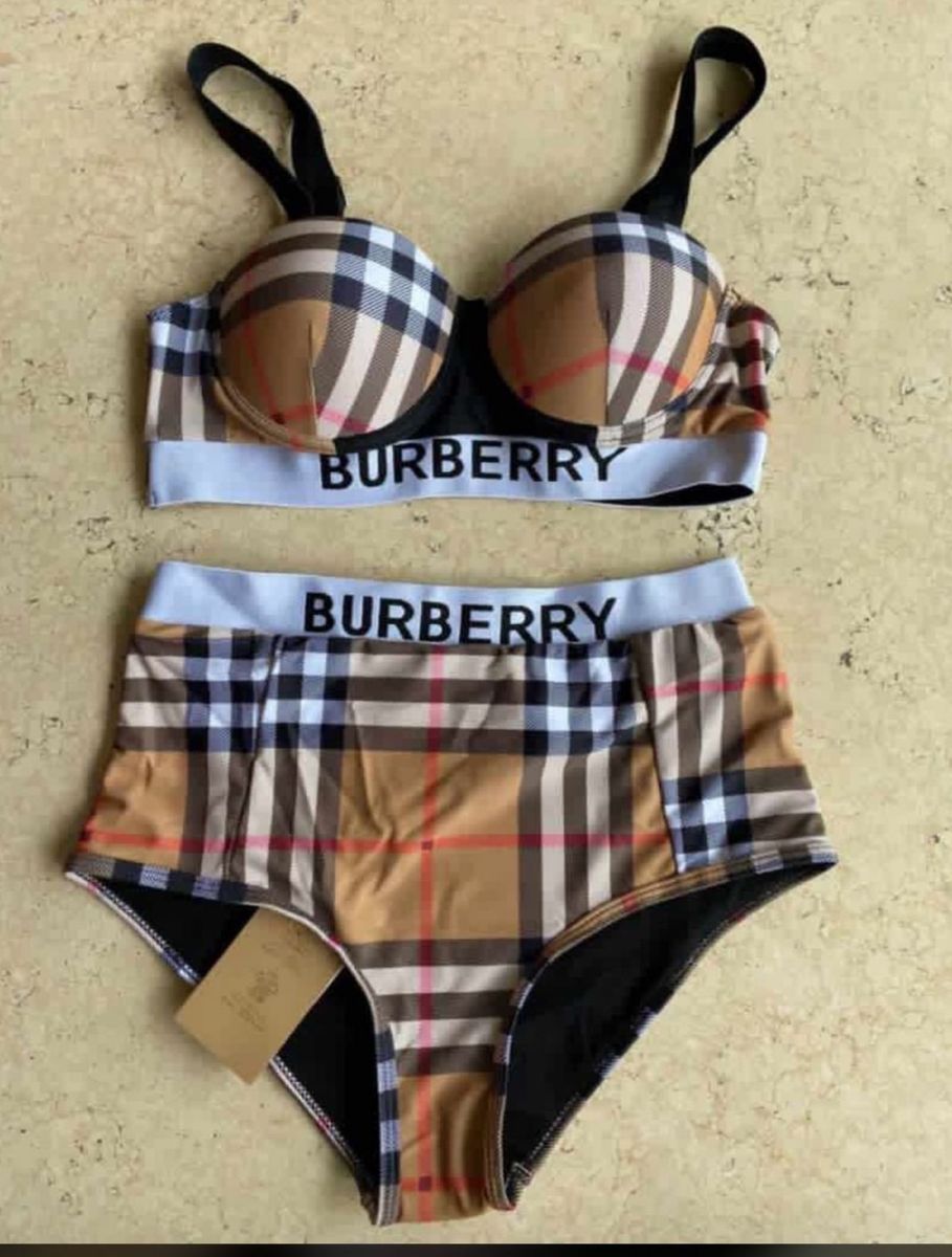 Biqu ni Burberry Lingerie Feminina Burberry Nunca Usado 49222568 enjoei