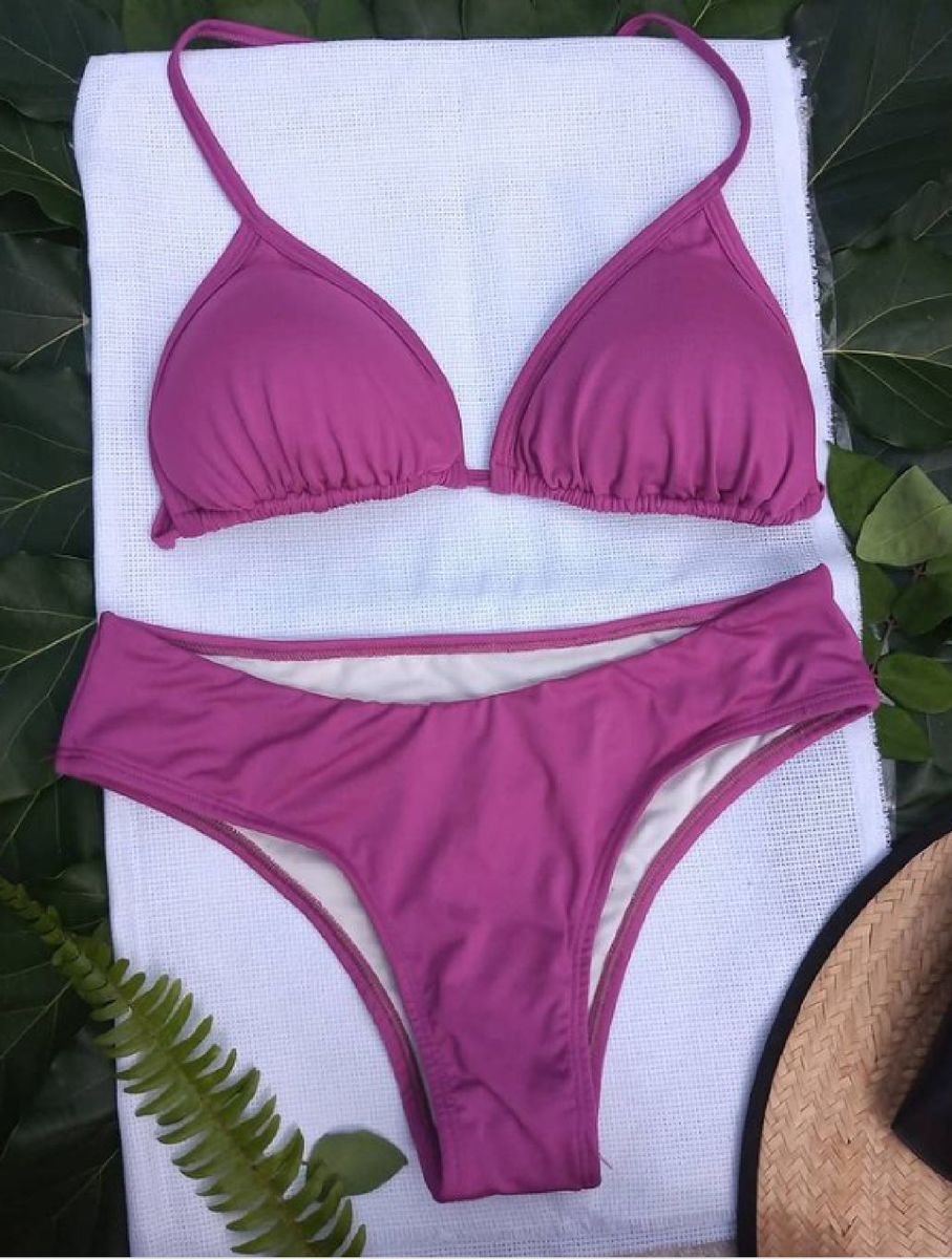 Biquíni Cortininha Plus Size | Moda Praia Feminina Nunca Usado 53513142 ...