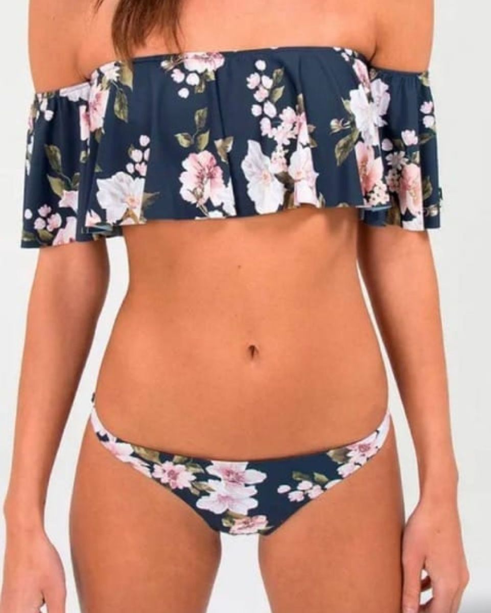 biquíni farm ciganinha maxi flor raridade - praia farm
