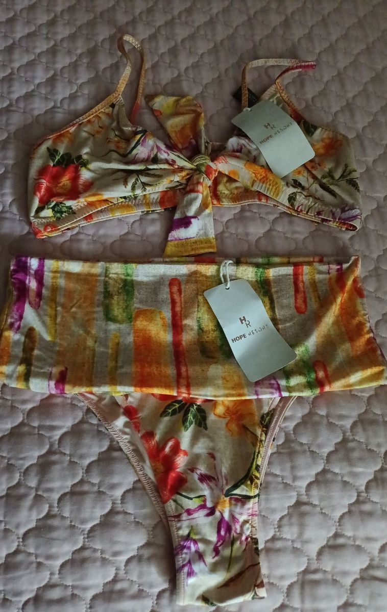 Biquini Hope Resort | Moda Praia Feminina Hope Resort Nunca Usado ...