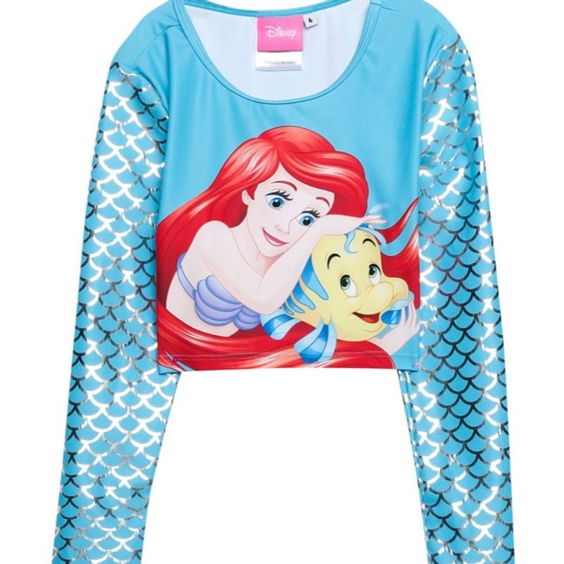 Biquini Infantil Disney Princesa Ariel, Roupa Infantil para Menina Disney  Usado 94959890