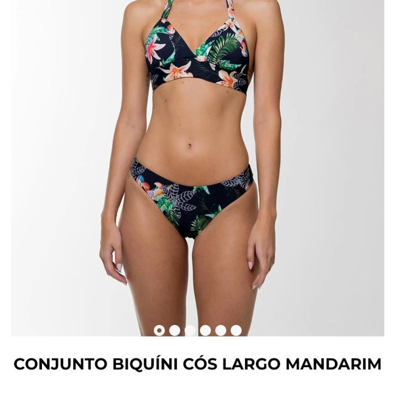 Conjunto Biquíni Cós Largo Mandarim