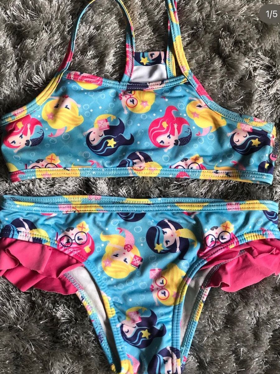 Biquíni Puket Roupa Infantil Para Menina Puket Usado 74399871 Enjoei