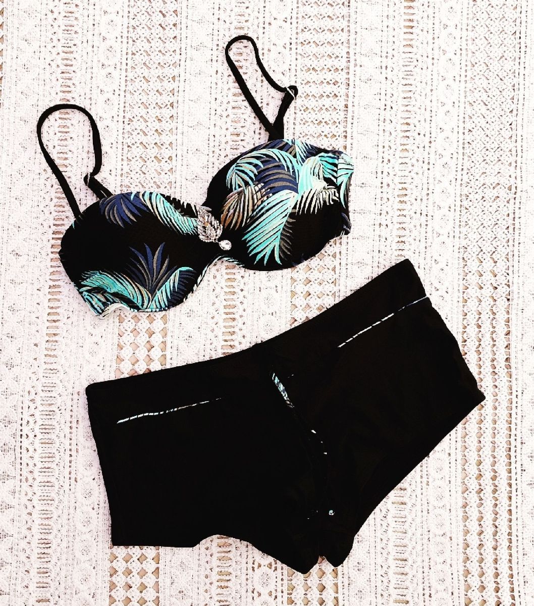 short sunkini feminino