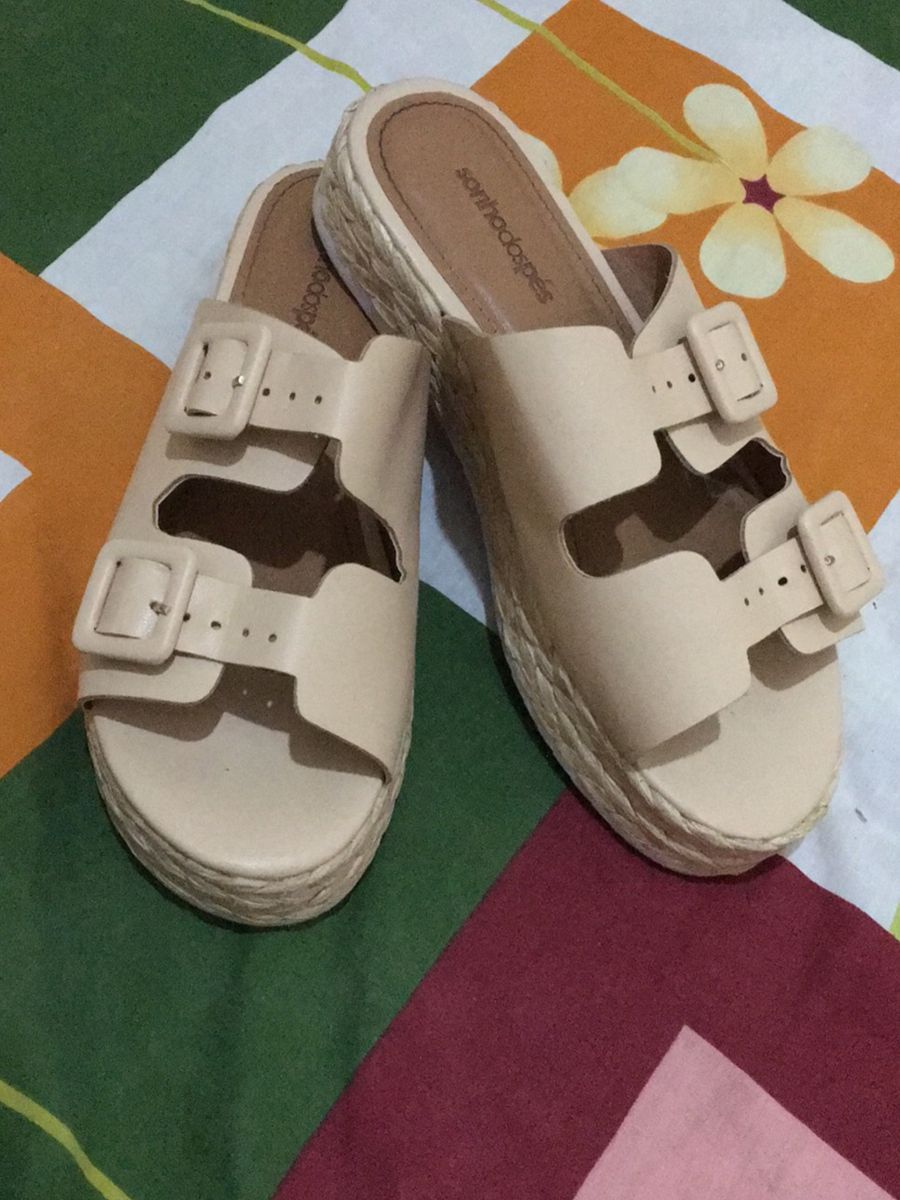 sandalia birken sonho dos pes